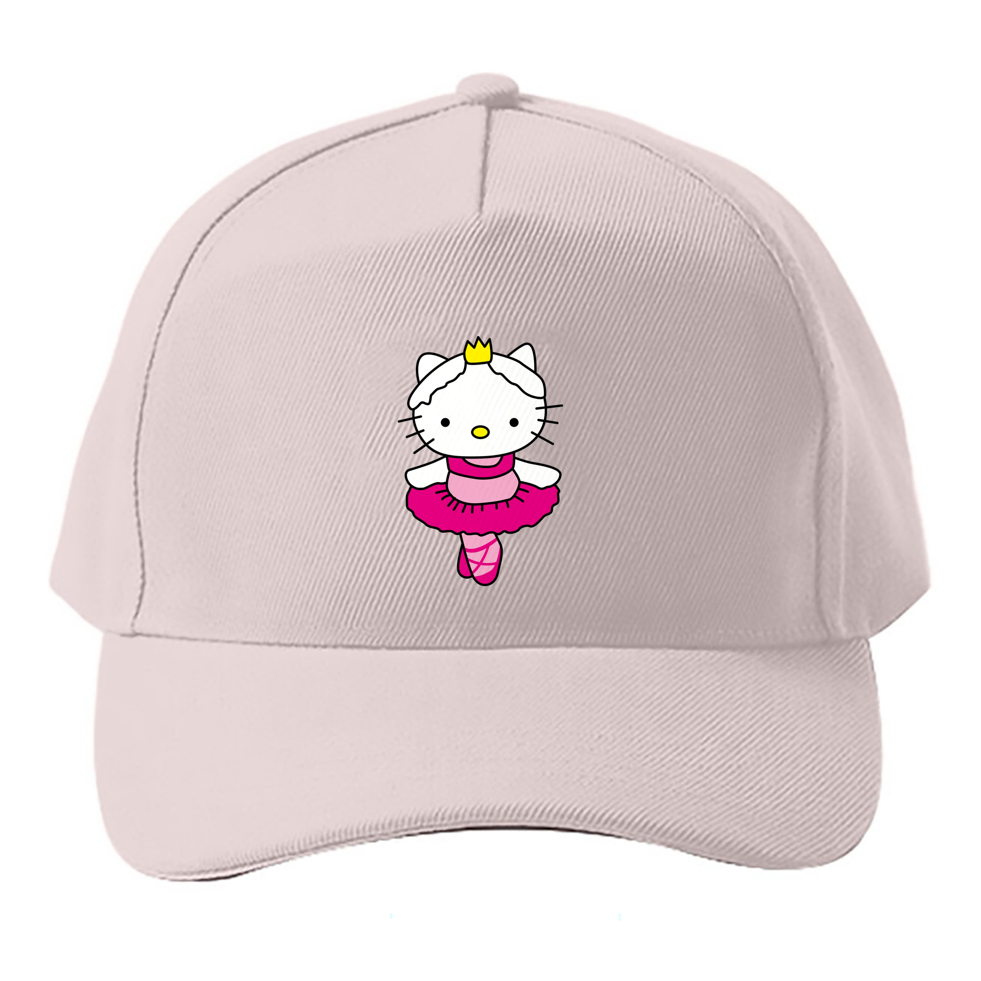 （画像用） Hello Kitty ハローキティ ベースボールキャップ 綿100％ 男女兼用 帽子 スポーツ